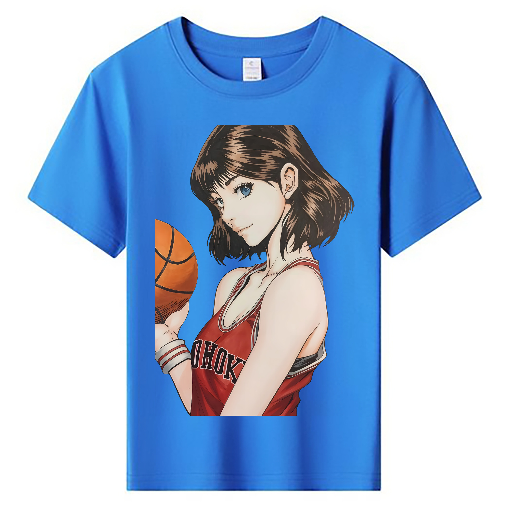 （画像用） SLAM DUNK／スラムダンク 綿100％キッズTシャツ（フロントプリント）
